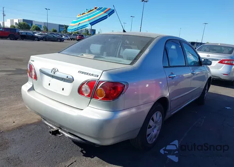 2003 Toyota Corolla Le из США, поврежденный, VIN JTDBR32E030032461